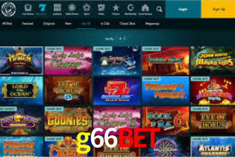 Interface do App g66bet
